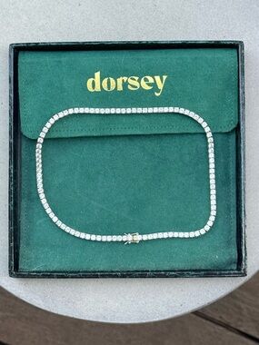Dorsey Riviere Tennis Necklace - 16"